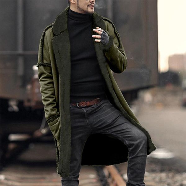 men's jackets jacket men winter coat streetwear mens clothing nice fashion loose warm plush cardigan long furry double-sided, Black;brown
men's jackets jacket men winter coat streetwear mens clothing nice fashion loose warm plush cardigan long furry double-sided, Black;brown