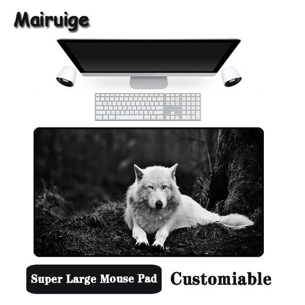 mouse pads & wrist rests mairuige big promotion large size multi-size locked pad gray wolf black and white pattern pc computer notebook desk
mouse pads & wrist rests mairuige big promotion large size multi-size locked pad gray wolf black and white pattern pc computer notebook desk