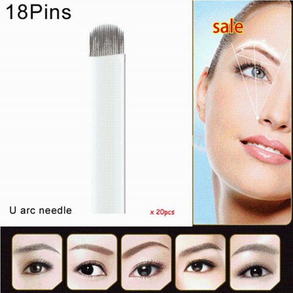 tattoo needles shape needle permanent makeup for manual pen 18pins microblading circular arc
tattoo needles shape needle permanent makeup for manual pen 18pins microblading circular arc