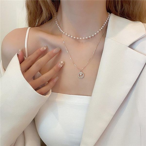 chokers 2021 fashion necklace ins small design sense double decorative chain stack, Golden;silver
chokers 2021 fashion necklace ins small design sense double decorative chain stack, Golden;silver