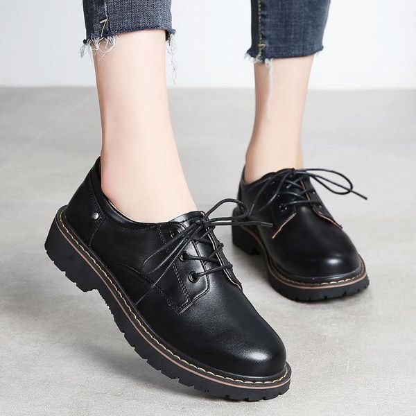 dress shoes ladies black genuine leather sneakers lolita girls school sweet women heels comforable
dress shoes ladies black genuine leather sneakers lolita girls school sweet women heels comforable