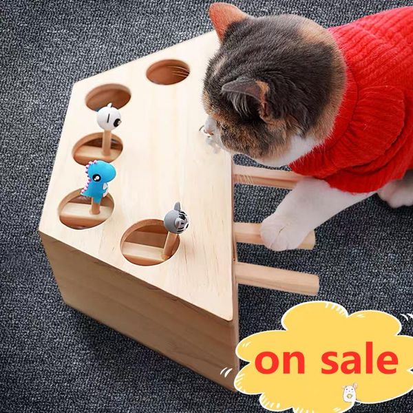 cat toys hunt toy indoor interactive pet hit the ground mouse plaything solid wood seat scratch game hide and seek
cat toys hunt toy indoor interactive pet hit the ground mouse plaything solid wood seat scratch game hide and seek