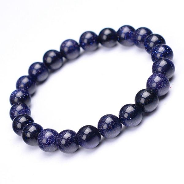 blue gold sand natural stone stretch men bracelet elastic jewelry retro beads charms expandable women fashion link, chain, Black
blue gold sand natural stone stretch men bracelet elastic jewelry retro beads charms expandable women fashion link, chain, Black