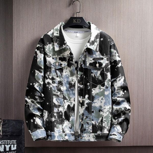 men's jackets fashion slim denim jacket cloud tie-dye printing pink light blue all-match trend casual streetwear spring autumn coat mal, Black;brown
men's jackets fashion slim denim jacket cloud tie-dye printing pink light blue all-match trend casual streetwear spring autumn coat mal, Black;brown
