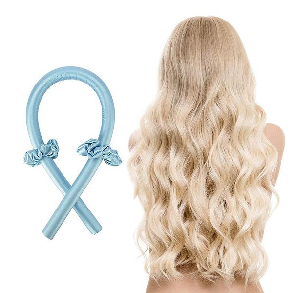 hair brushes heatless curling rod headband sponge curler with ties and clip no heat curls ribbon roller diy styling wholesale, Silver
hair brushes heatless curling rod headband sponge curler with ties and clip no heat curls ribbon roller diy styling wholesale, Silver