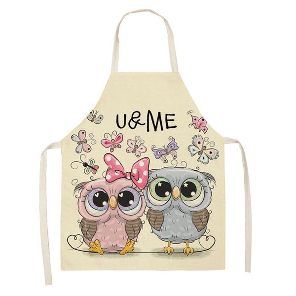 cloocl cartoon owl kitchen apron sleeveless polyester aprons for men women cooking baking bbq cleaning tools home textiles 68x55cm
cloocl cartoon owl kitchen apron sleeveless polyester aprons for men women cooking baking bbq cleaning tools home textiles 68x55cm