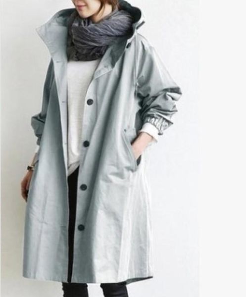 women's trench coats jacket windbreaker fashion hooded sport sashes office chic mid length thin section street autumn abrigo, Tan;black
women's trench coats jacket windbreaker fashion hooded sport sashes office chic mid length thin section street autumn abrigo, Tan;black