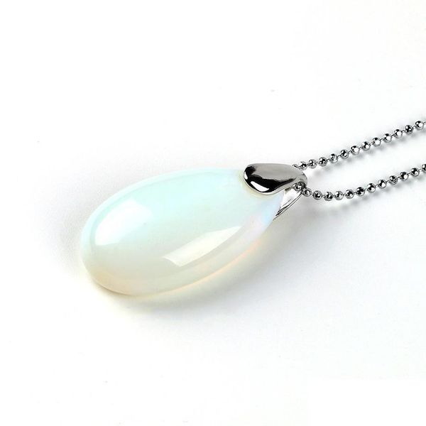 2021 women water drop natural crystal gemstone copper platinum color necklace fashion lady pendant necklace jewelry factory fast ship, Silver
2021 women water drop natural crystal gemstone copper platinum color necklace fashion lady pendant necklace jewelry factory fast ship, Silver