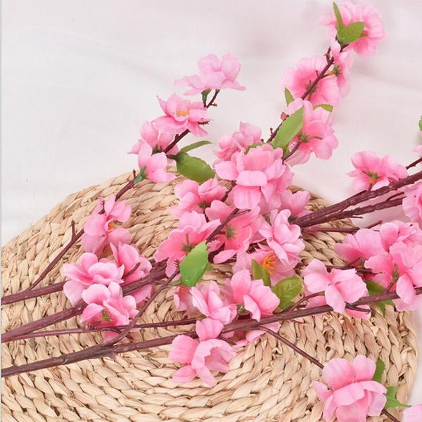 peach blossom artificial flower cherry branch living room silk home wedding garden decoration decorative flowers & wreaths
peach blossom artificial flower cherry branch living room silk home wedding garden decoration decorative flowers & wreaths