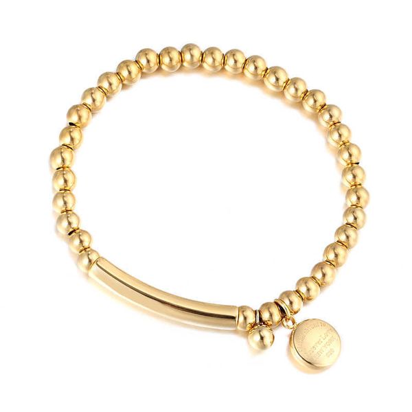 bead bracelet hang carve forever love round bean woman bracelet stainless steel fashion brand jewelry, Black
bead bracelet hang carve forever love round bean woman bracelet stainless steel fashion brand jewelry, Black