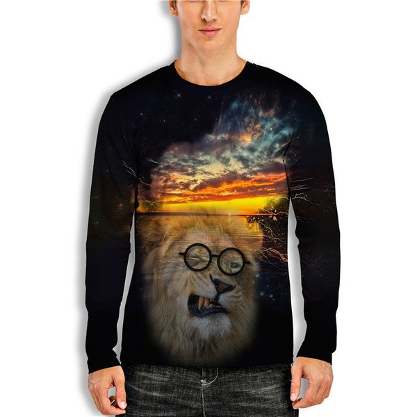 men's golden monkey 3d printing t-shirt visual impact party streetwear round neck long sleeve graphic optical illusion large size print, White;black
men's golden monkey 3d printing t-shirt visual impact party streetwear round neck long sleeve graphic optical illusion large size print, White;black