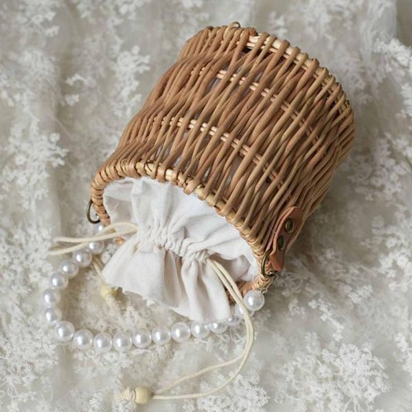 storage bags rattan basket stylish woven bag fashion with faux pearl handle all- female concise women handbag
storage bags rattan basket stylish woven bag fashion with faux pearl handle all- female concise women handbag