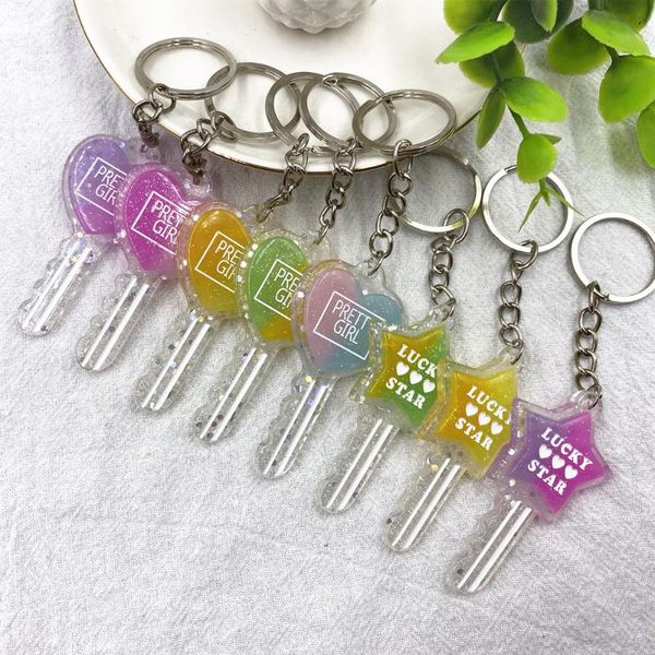 keychains women/men's fashion handmade resin color star key chains rings alloy charms gifts wholesale, Silver
keychains women/men's fashion handmade resin color star key chains rings alloy charms gifts wholesale, Silver