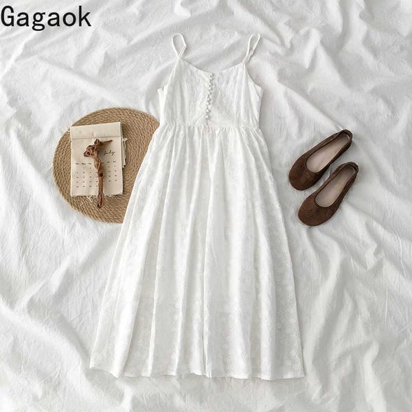 women spaghetti strap sweet dress summer solid v-neck floral button slim chic simple wild female fashion dresses 210531, Black;gray
women spaghetti strap sweet dress summer solid v-neck floral button slim chic simple wild female fashion dresses 210531, Black;gray