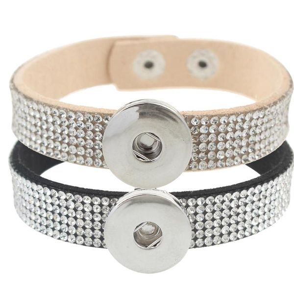 charm bracelets jaynalee fashion flannelette crystal ginger snaps jewelry fit 18mm or 20mm for women men gift gjb8523, Golden;silver 
charm bracelets jaynalee fashion flannelette crystal ginger snaps jewelry fit 18mm or 20mm for women men gift gjb8523, Golden;silver