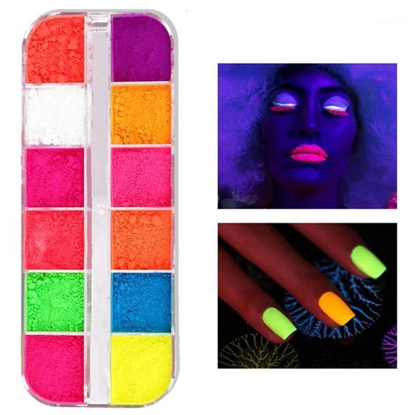 nail glow powder 12 color/box fluorescence glitter super bright luminous dust1, Silver;gold
nail glow powder 12 color/box fluorescence glitter super bright luminous dust1, Silver;gold