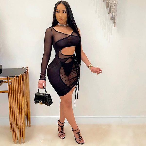 women's swimwear bath exit beach women bikini cover up coverup 2021 summer product single long sleeve bind dress print polyester all fo, White;black
women's swimwear bath exit beach women bikini cover up coverup 2021 summer product single long sleeve bind dress print polyester all fo, White;black