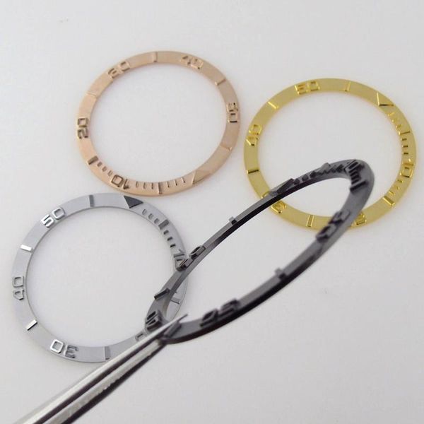 repair tools & kits flat steel material 38mm*31.5mm gold/rose gold/black/silver watch bezel ring insert fit 45mm case
repair tools & kits flat steel material 38mm*31.5mm gold/rose gold/black/silver watch bezel ring insert fit 45mm case