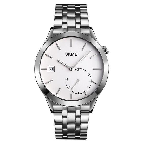wristwatches skmei quartzl watch men luxury silver quartz stainless steel watches date waterproof men's wrist clock reloj hombre 1581, Slivery;brown
wristwatches skmei quartzl watch men luxury silver quartz stainless steel watches date waterproof men's wrist clock reloj hombre 1581, Slivery;brown