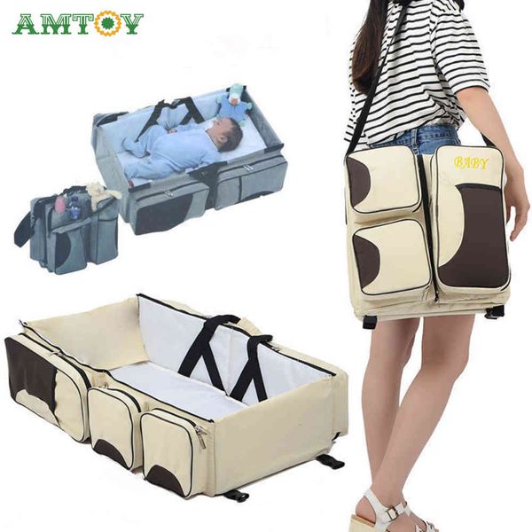 multifunction large capacity pre-design baby diaper bag mummy backpack travel messenger fold bed waterproof stylish for stroller 210326
multifunction large capacity pre-design baby diaper bag mummy backpack travel messenger fold bed waterproof stylish for stroller 210326
