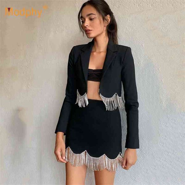 diamond tassel women 2-piece set jacket & high waist skirt suit club name party spring autumn clot 210527, White
diamond tassel women 2-piece set jacket & high waist skirt suit club name party spring autumn clot 210527, White