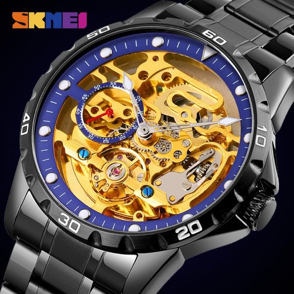 wristwatches skmei mechanical gear design watch automatic fashion mens luminous pointer men watches hour relogio masculino 9230, Slivery;brown
wristwatches skmei mechanical gear design watch automatic fashion mens luminous pointer men watches hour relogio masculino 9230, Slivery;brown