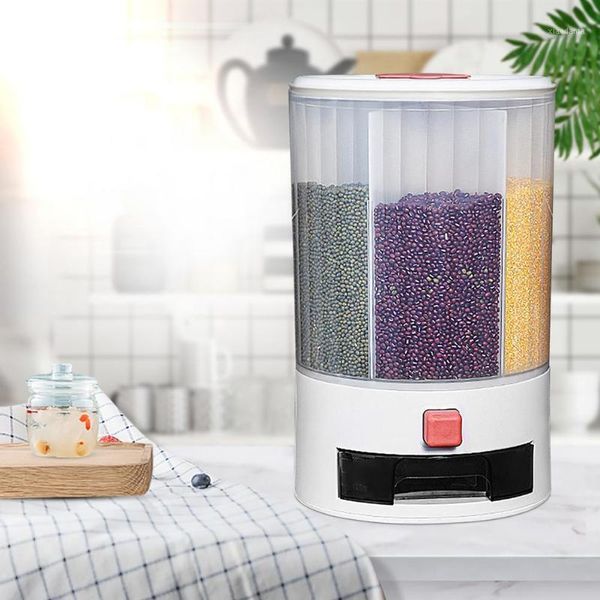 storage bottles & jars cereal rice dispenser rotating dry food container bucket kitchen grains bin sealed organizer box
storage bottles & jars cereal rice dispenser rotating dry food container bucket kitchen grains bin sealed organizer box