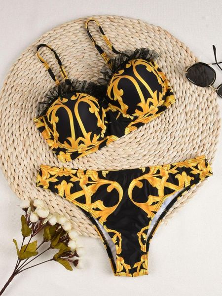women two-pieces bikini set female golden floral print swimwear brazilian bather bathing suit monokini beachwear 2021 kit one-piece suits
women two-pieces bikini set female golden floral print swimwear brazilian bather bathing suit monokini beachwear 2021 kit one-piece suits