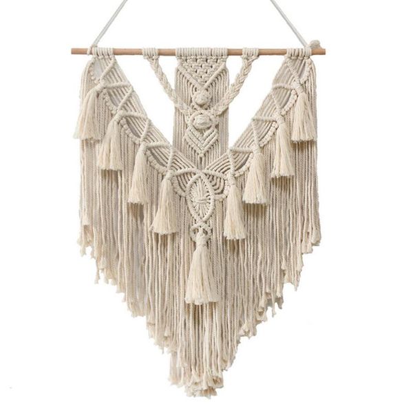 tapestries macrame wall hanging handmade bohemian art woven tapestry crafts decoration dorm living room decor gift ornament 2021
tapestries macrame wall hanging handmade bohemian art woven tapestry crafts decoration dorm living room decor gift ornament 2021