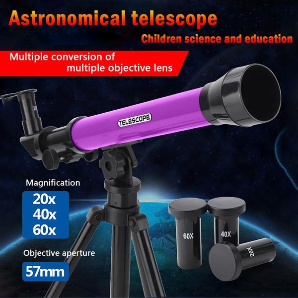 telescope & binoculars 20x 40x 60x portable monocular zoom child science education astronomical toy high-powered telescopio
telescope & binoculars 20x 40x 60x portable monocular zoom child science education astronomical toy high-powered telescopio