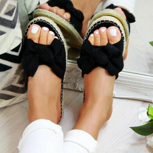 slippers flat heel travel summer beach artificial suede indoor outdoor shoes ladies casual bow knot women soft open toe non slip, Black
slippers flat heel travel summer beach artificial suede indoor outdoor shoes ladies casual bow knot women soft open toe non slip, Black