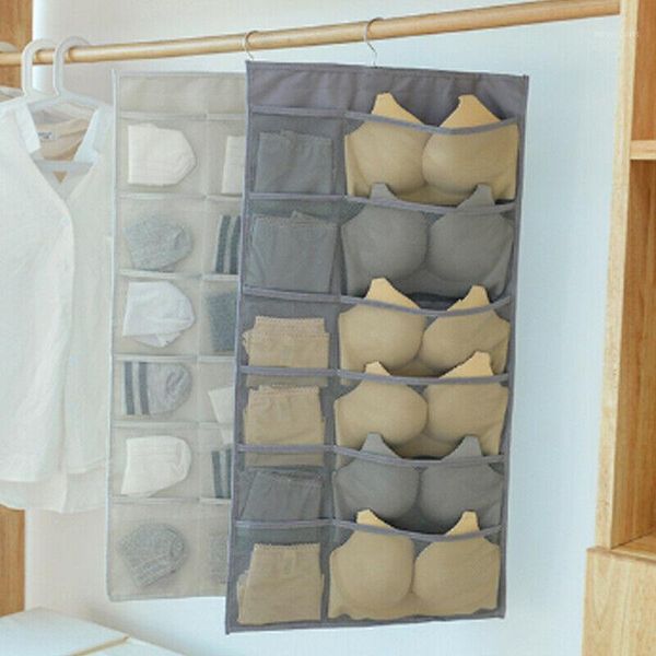 storage bags 30 pockets double sided foldable wardrobe organizer wall door hanging organiser bra underwear socks multi1
storage bags 30 pockets double sided foldable wardrobe organizer wall door hanging organiser bra underwear socks multi1