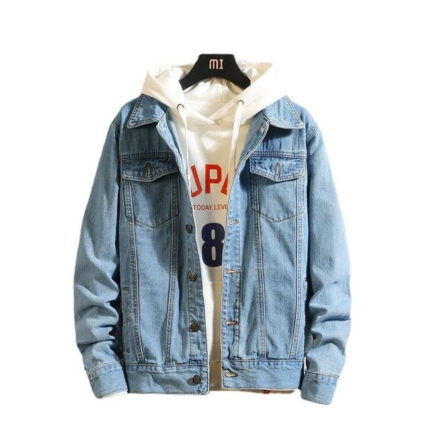 men's jackets men blue denim and coats spring autumn cotton fit jean casual size 5xl, Black;brown
men's jackets men blue denim and coats spring autumn cotton fit jean casual size 5xl, Black;brown