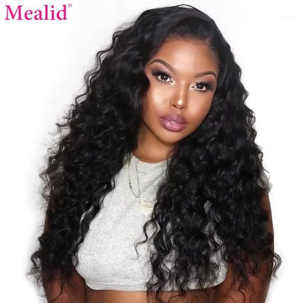 mealid brazilian deep wave 5x5 lace closure wig for women curly wigs natural color remy human hair1, Black;brown
mealid brazilian deep wave 5x5 lace closure wig for women curly wigs natural color remy human hair1, Black;brown