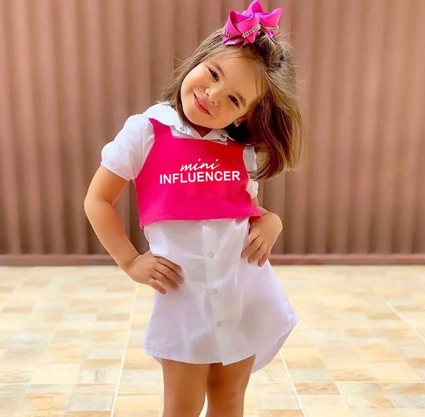 clothing sets summer girls casual two-piece clothes set white short sleeve single breasted shirts dress + letters printed crop 2pcs
clothing sets summer girls casual two-piece clothes set white short sleeve single breasted shirts dress + letters printed crop 2pcs