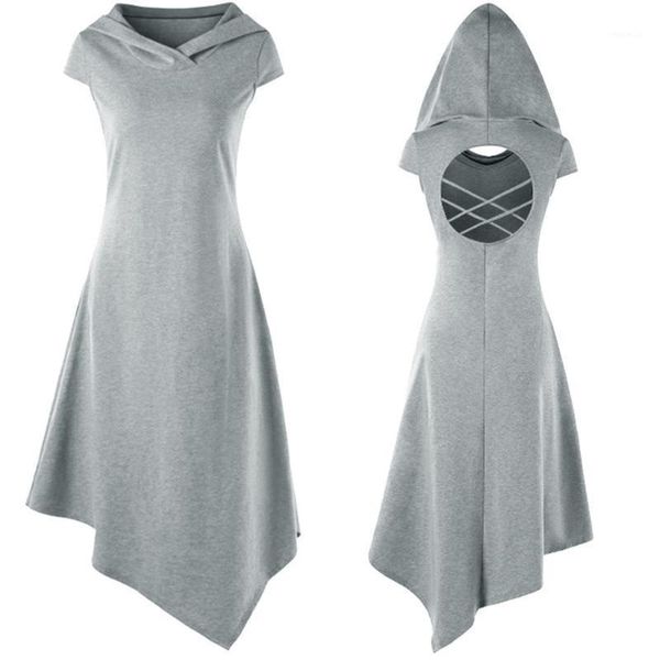 casual dresses hollowing out cloak hoodie dress women halloween short sleeve solid color streetwear vestido de mulher, Black;gray
casual dresses hollowing out cloak hoodie dress women halloween short sleeve solid color streetwear vestido de mulher, Black;gray