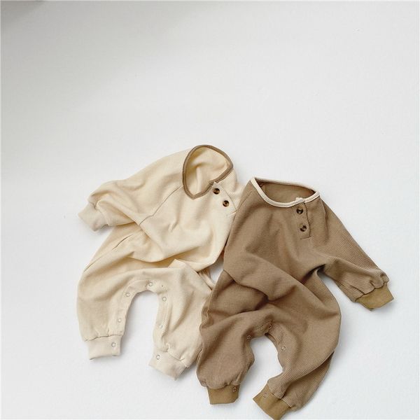 rompers wholesale spring baby boy girl romper soild long sleevele waffee jumpsuit simplicity style kid clothes e3902 zmtk, Blue
rompers wholesale spring baby boy girl romper soild long sleevele waffee jumpsuit simplicity style kid clothes e3902 zmtk, Blue
