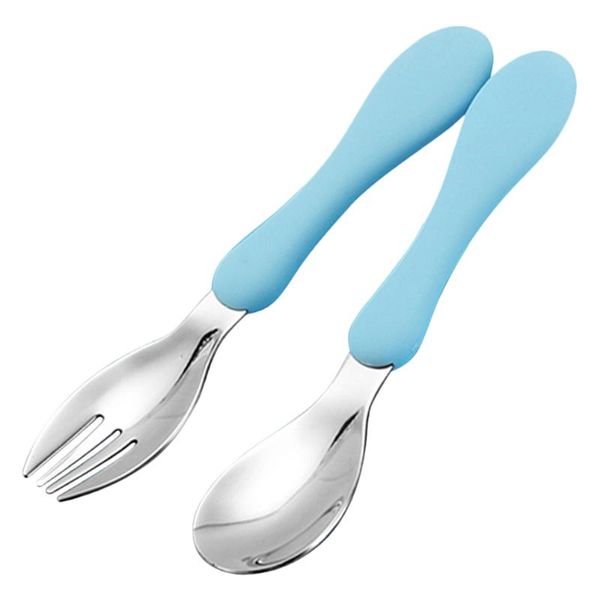 children spoon portable silicone handle stainless steel fork safety baby feeding eating training for cups, dishes & utensils
children spoon portable silicone handle stainless steel fork safety baby feeding eating training for cups, dishes & utensils