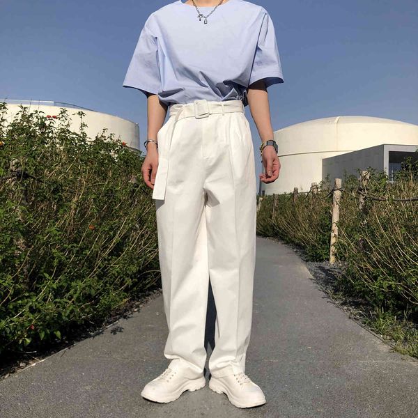 pants fashionable the homemade korean dongdamen loose casual with style belt, Black
pants fashionable the homemade korean dongdamen loose casual with style belt, Black