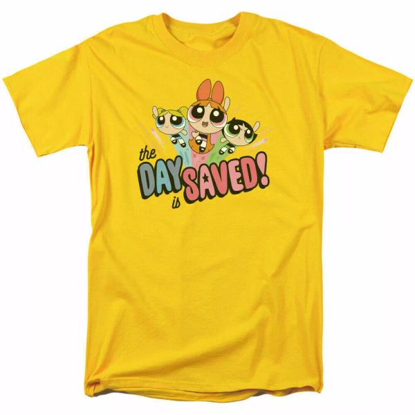 powerpuff girls the day is saved t shirt mens licensed cartoon merch yellow, White;black
powerpuff girls the day is saved t shirt mens licensed cartoon merch yellow, White;black