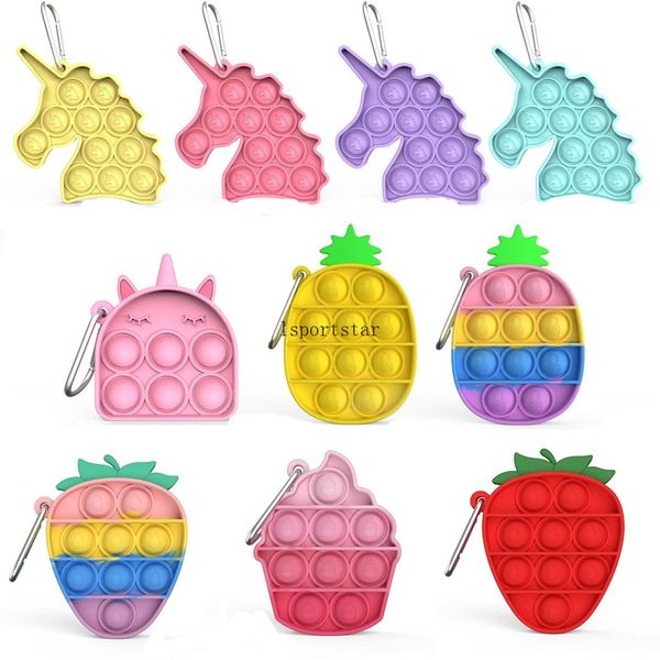 cute keychain fidgets push bubble mini unicorn pineapple simple dimple toy animal charm trinket car key holder key ring dhl xc299
cute keychain fidgets push bubble mini unicorn pineapple simple dimple toy animal charm trinket car key holder key ring dhl xc299