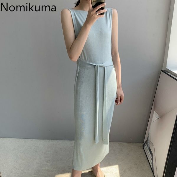 nomikuma spring arrival solid color knitted thin dress women high waist lace up temperament dresses casual ol fashion 3a330 210514, Black;gray
nomikuma spring arrival solid color knitted thin dress women high waist lace up temperament dresses casual ol fashion 3a330 210514, Black;gray