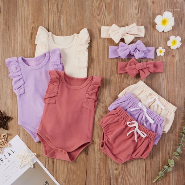 clothing sets 3pcs born infant baby girls clothes cute cotton soft solid ruffles sleeveless romper +shorts+headband outfits suit1, White
clothing sets 3pcs born infant baby girls clothes cute cotton soft solid ruffles sleeveless romper +shorts+headband outfits suit1, White