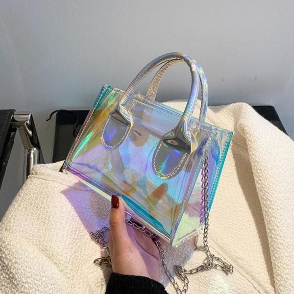 designer dinner bagevening bags transparent laser shoulder bag for women candy color letter fashion wild mini crossbody messenger pvc jelly
designer dinner bagevening bags transparent laser shoulder bag for women candy color letter fashion wild mini crossbody messenger pvc jelly
