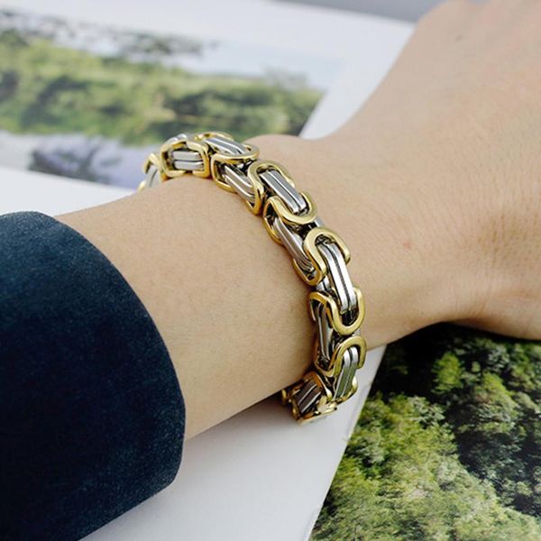 men punk stainless steel link bracelets jewelry health geometry chain men's titanium metal bangles for gifts link,, Black
men punk stainless steel link bracelets jewelry health geometry chain men's titanium metal bangles for gifts link,, Black