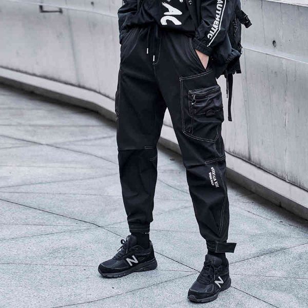 men's pants hip hop men multi-pocket elastic waist autumn harem pant street punk casual trousers joggers male cargo 2r9x, Black
men's pants hip hop men multi-pocket elastic waist autumn harem pant street punk casual trousers joggers male cargo 2r9x, Black