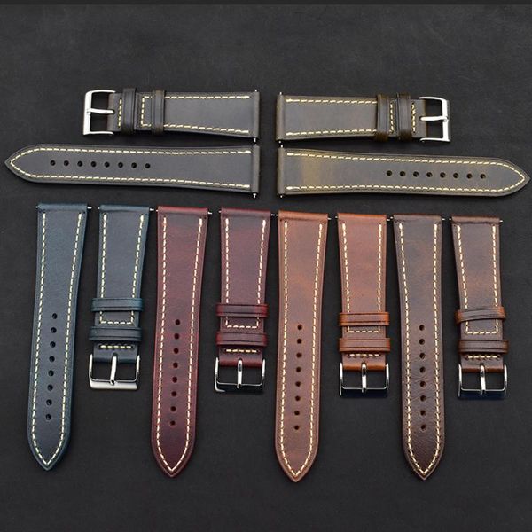 watch bands onthelevel oil max cow leather strap 22mm 24mm watchband discoloration retro black blue brown band #d, Black;brown
watch bands onthelevel oil max cow leather strap 22mm 24mm watchband discoloration retro black blue brown band #d, Black;brown