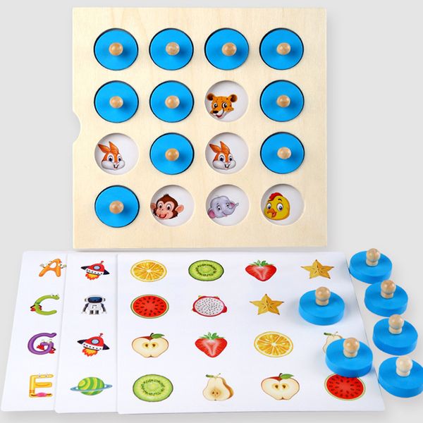 3d wooden memory chess puzzle montessori toys memory training teaching family interactive toy early education children gifts#38
3d wooden memory chess puzzle montessori toys memory training teaching family interactive toy early education children gifts#38