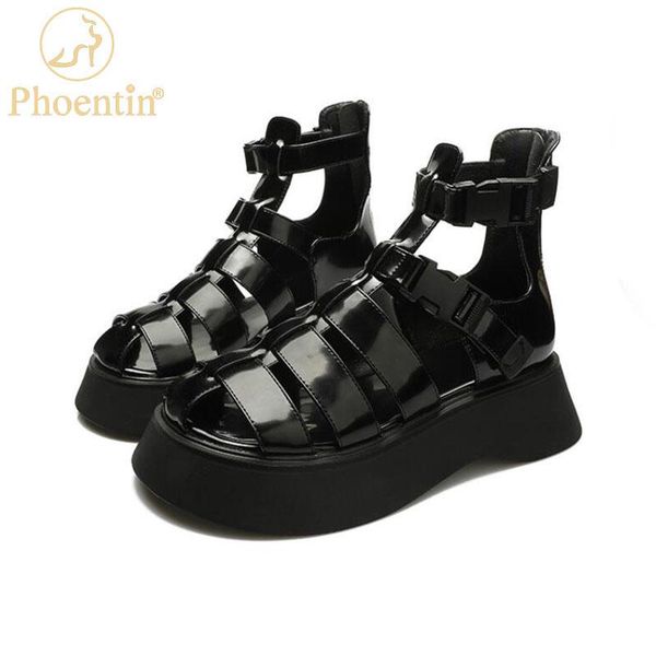 sandals phoentin round toe hollow women 2021 summer fashion thick bottom shoes comfy soft black silver ft1601
sandals phoentin round toe hollow women 2021 summer fashion thick bottom shoes comfy soft black silver ft1601