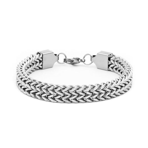 charm bracelets stainless steel curb cuban link chain black gold solid chains wrist jewelry gift bohemian, Golden;silver
charm bracelets stainless steel curb cuban link chain black gold solid chains wrist jewelry gift bohemian, Golden;silver